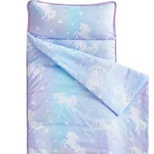 Wake In Cloud - Nap Mat with Removable Pillow for Kids Toddler Boys Girls